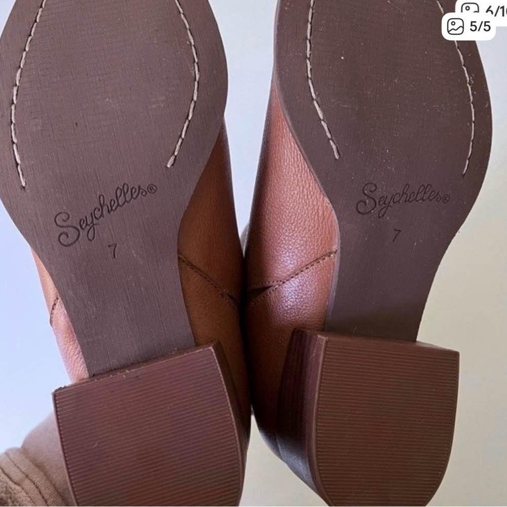 Anthropologie Seychelles Chelsea Ankle Boot - Size 7 - Picture 5 of 5